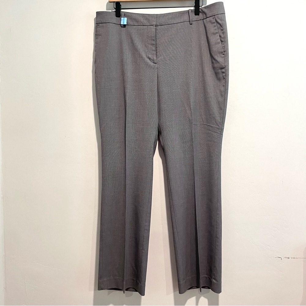 Ann Taylor Factory Curvy Straight Leg Slim Dress Pants